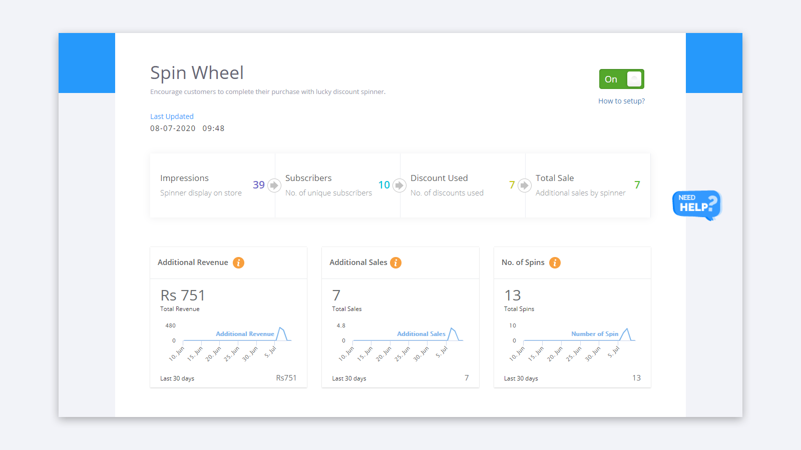 Wheelify: Discount Spin Wheel - Spin to win Bulk discount coupons