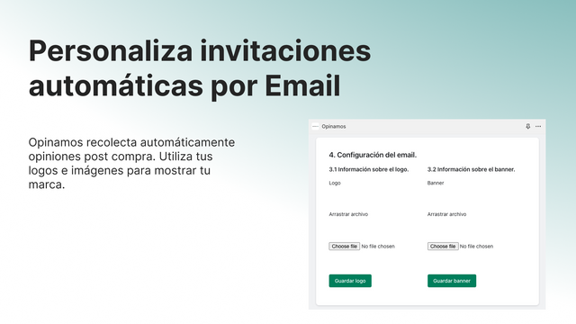 Personaliza las invitaciones automá