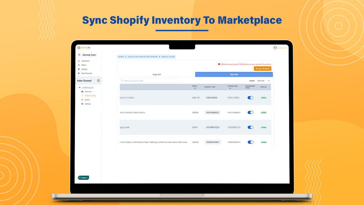 Synchroniseer Shopify Voorraad Naar Marktplaats