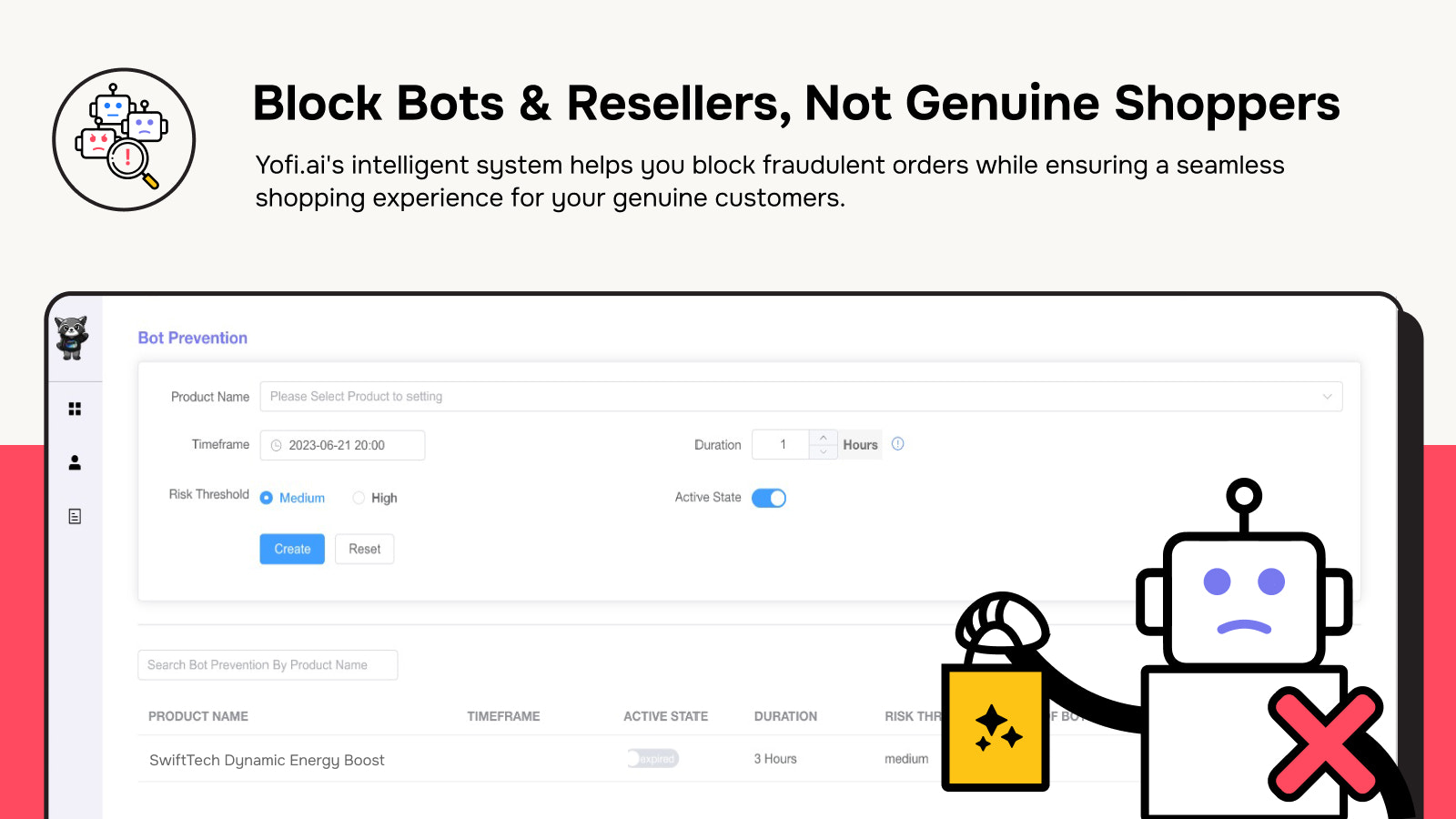 Bloker Bots & Videresælgere for Specifikke Produkter