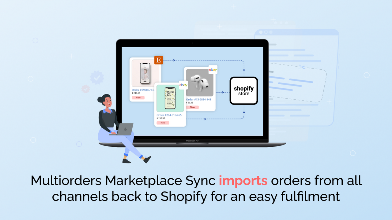 Obtenez les commandes de canal importées de nouveau à Shopify