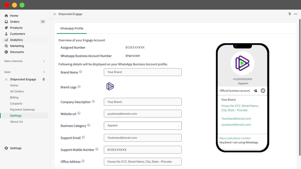 Shiprocket Engage ‑ Reduce RTO - Confirm COD orders and verify buyer  addresses using WhatsApp