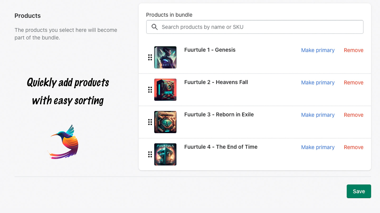 SellerBIRD Bundles Screenshot