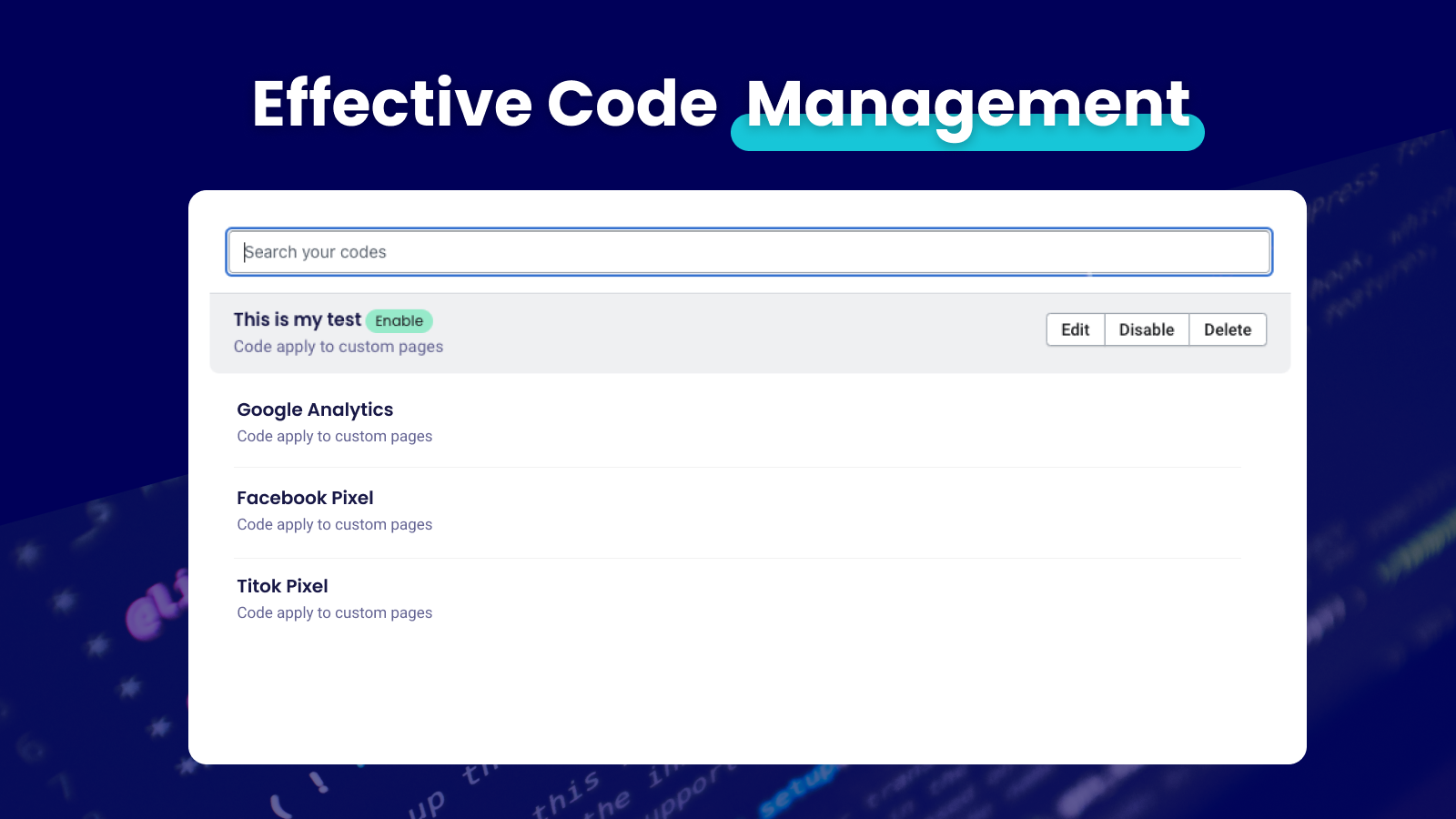 Effektive Code-Verwaltung