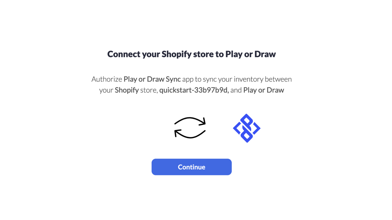 Play Or Draw Inventory Sync Screenshot