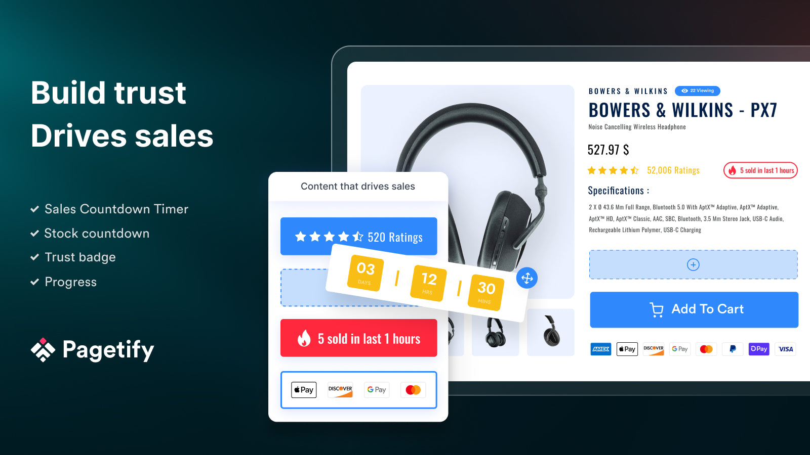 Pagetify Landing Page Builder Screenshot