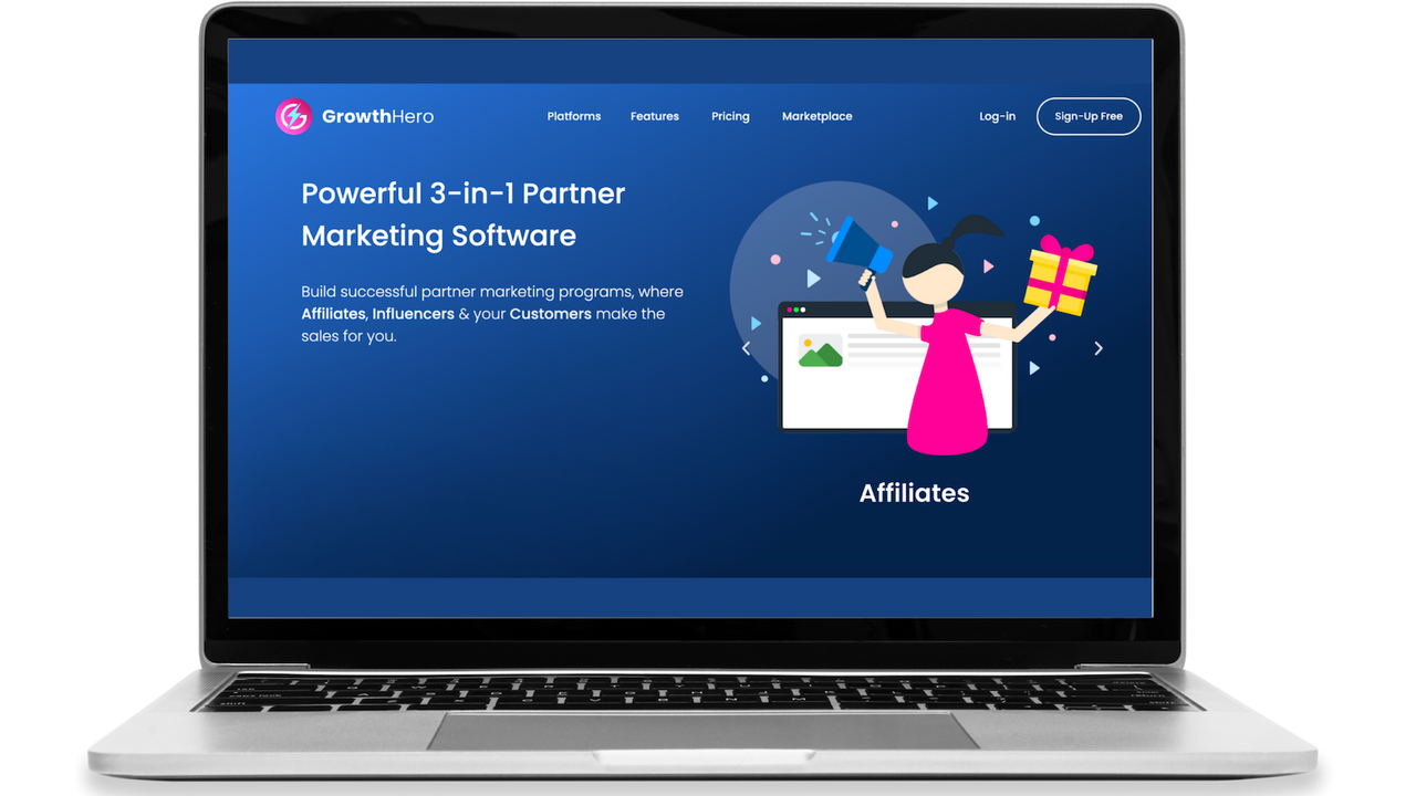 GrowthHero Affiliate Marketing Screenshot