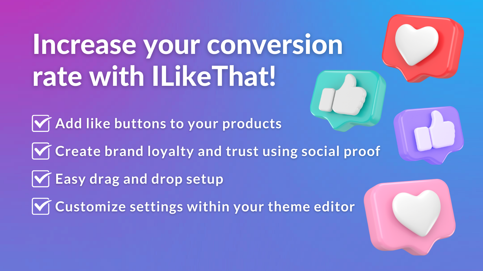 ¡Aumenta tu tasa de conversión con ILikeThat!