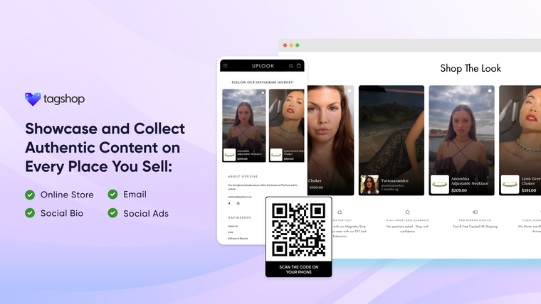Tagshop Shoppable Videos & UGC Screenshot
