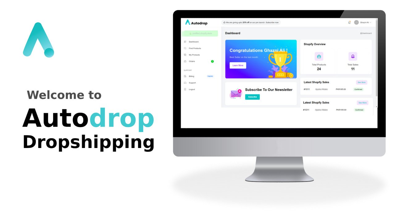 Autodrop: Drop shipping