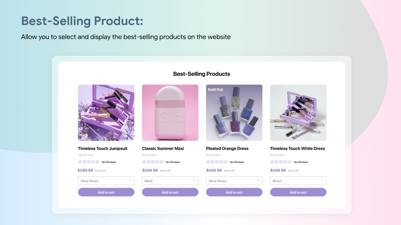 Recommended Product – Salesup Screenshot