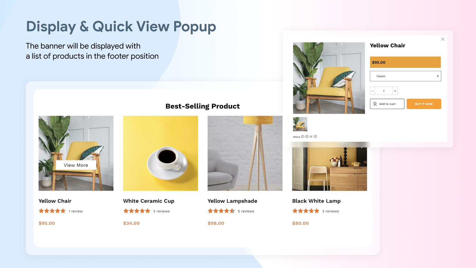 Recommended Product – Salesup Screenshot