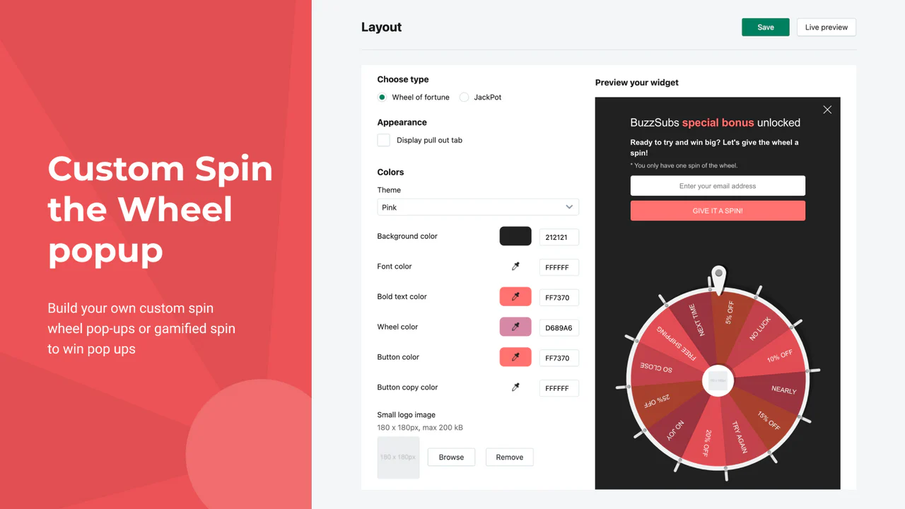 Free Spin the Wheel Popup — Boost Sales the Fun Way