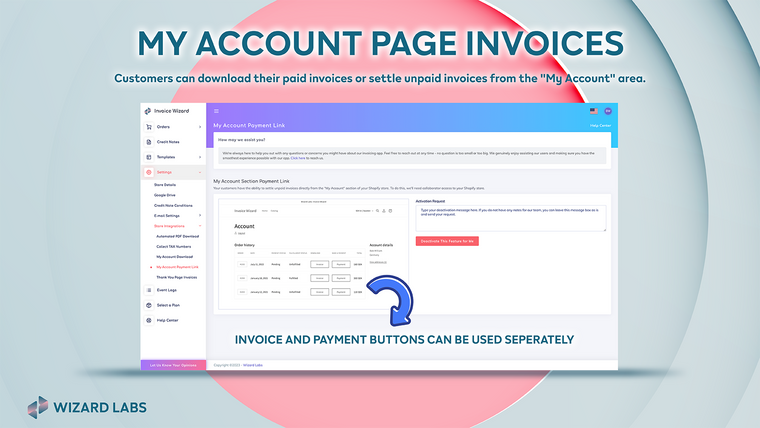 Wizard Labs: Invoice Wizard Screenshot