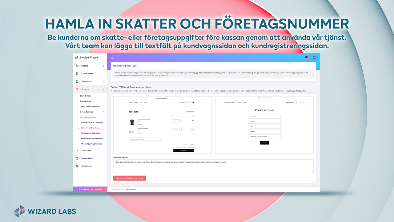 Skaffa skatte-/företagsnummer