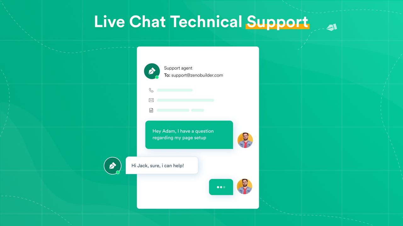 Live chat technische ondersteuning