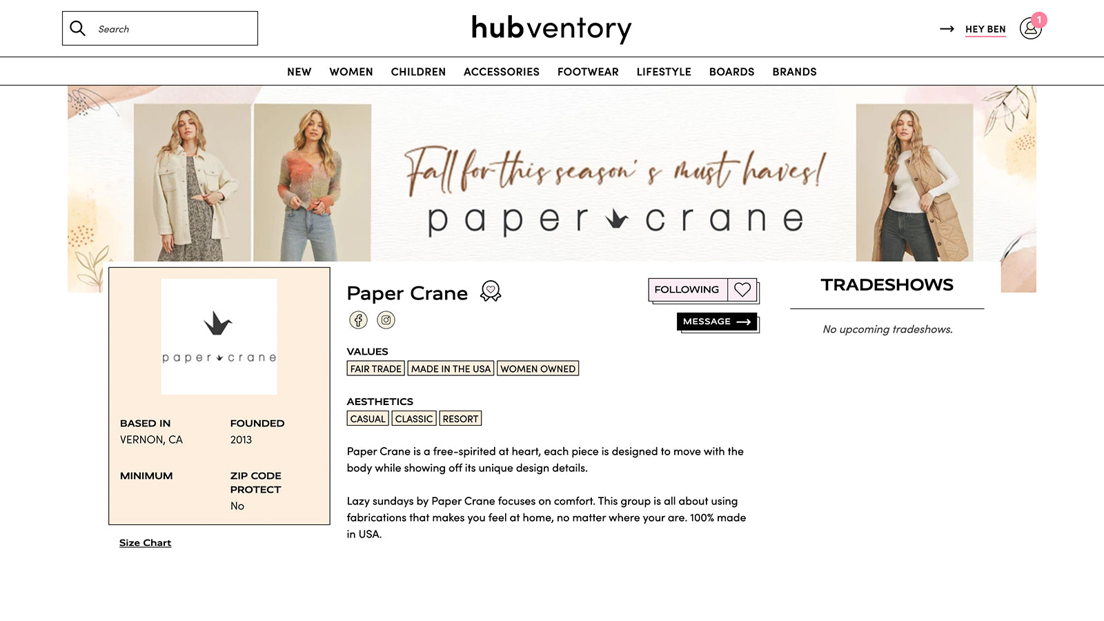 Hubventory Screenshot