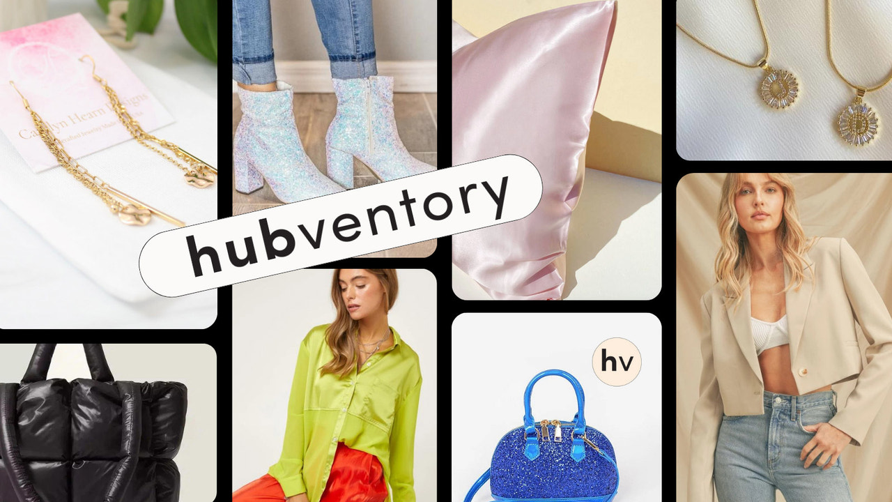 Hubventory批发产品的拼贴图