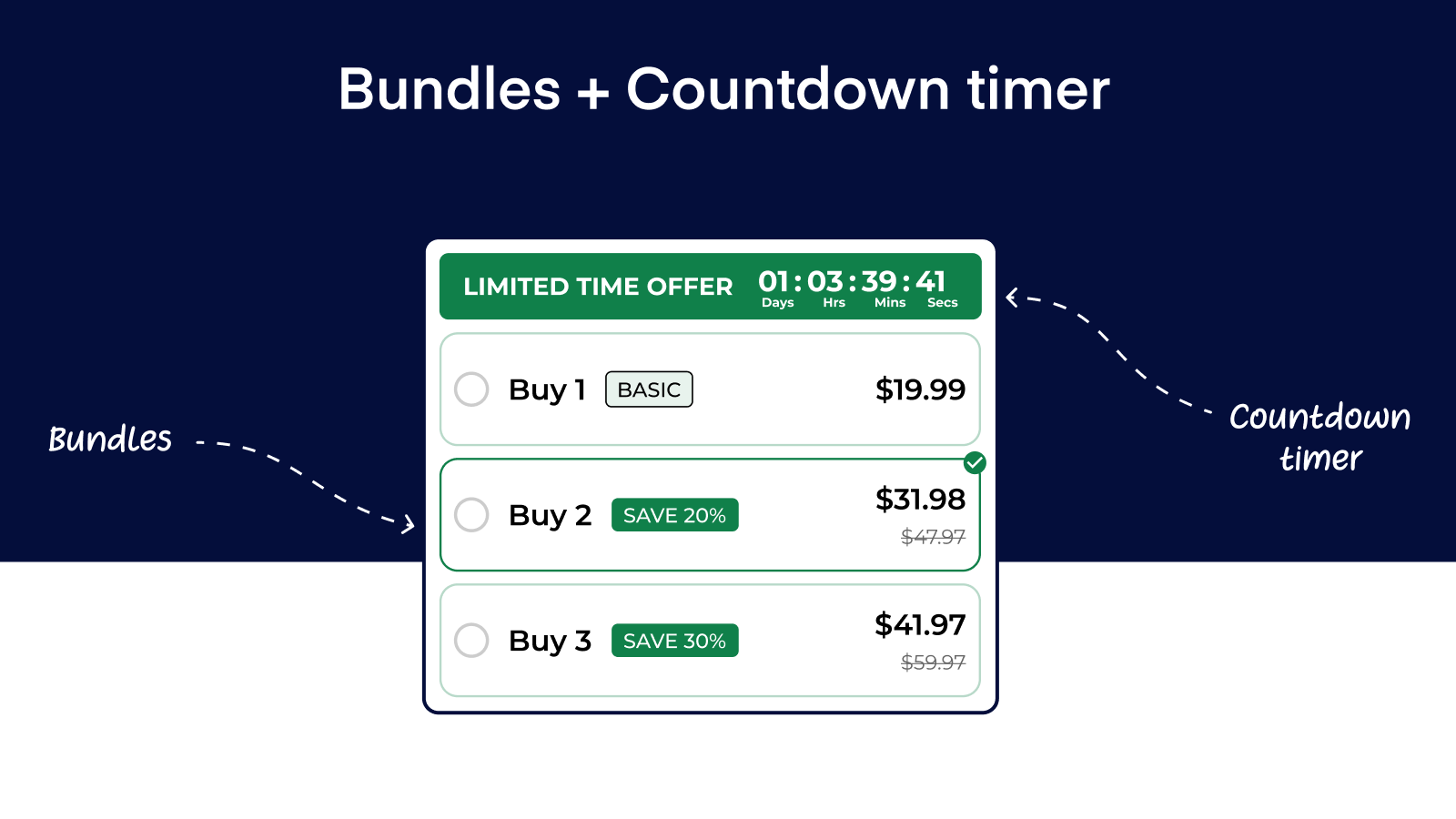 Bundlon: Volume discounts Screenshot