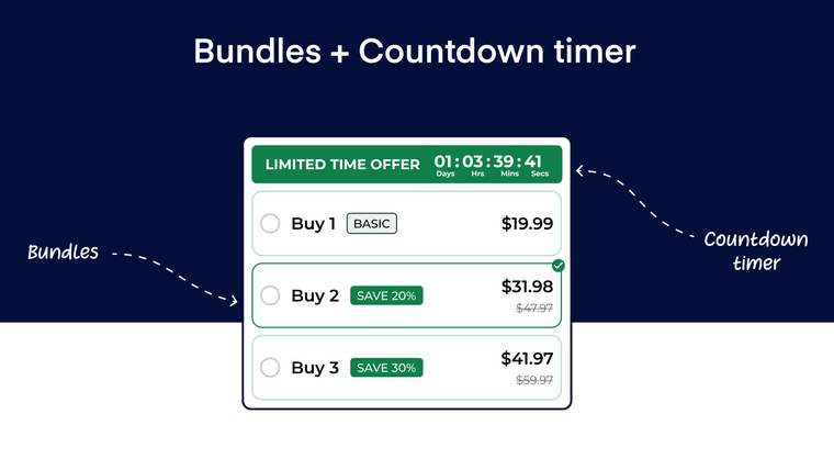 Bundlon: Volume discounts Screenshot