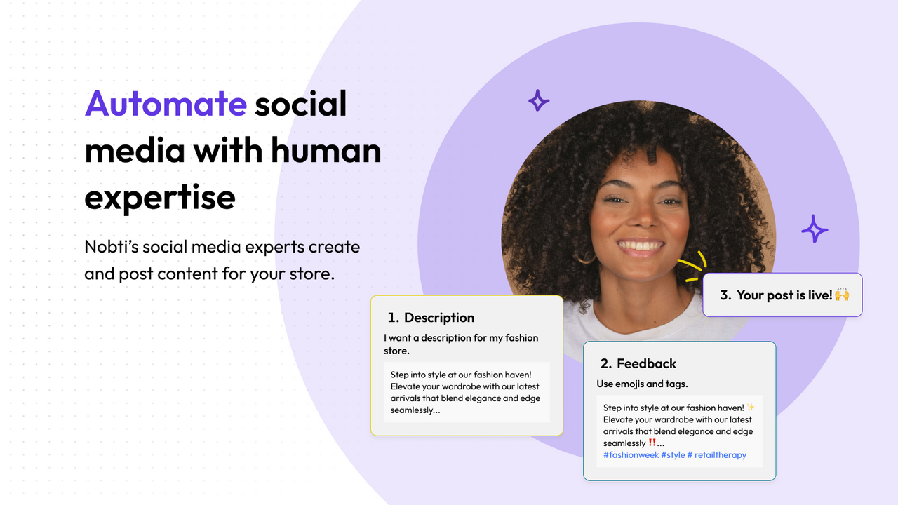 Automatiseer sociale media groei met menselijke expertise, hoge kwaliteit