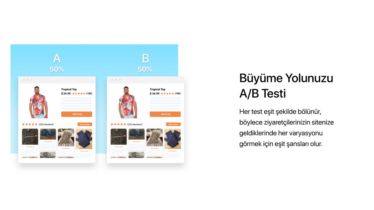 Elevate A/B Testi Trafik Ayırır