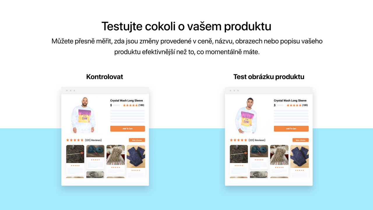 Elevate A/B Testování změní cokoli o vašem produktu