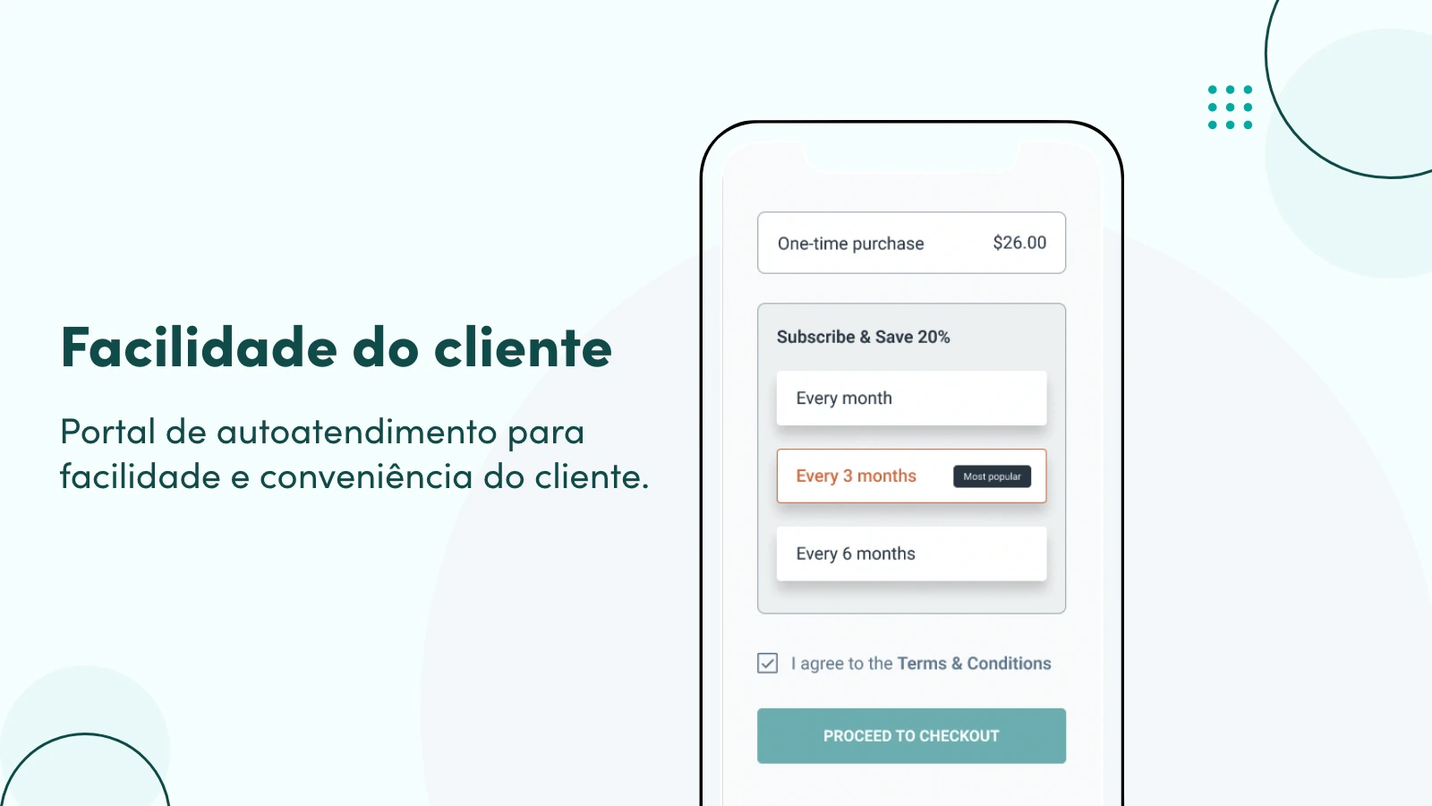 Facilidade do cliente