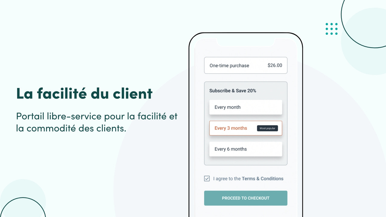 La facilité du client