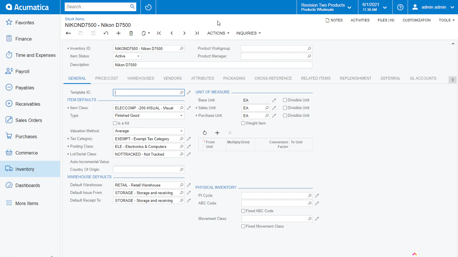 Stock Item Management - Vendors, Inventory, Fulfillment, etc