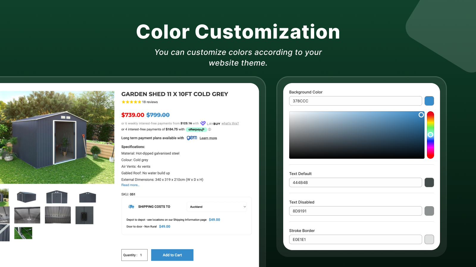 Color Customization