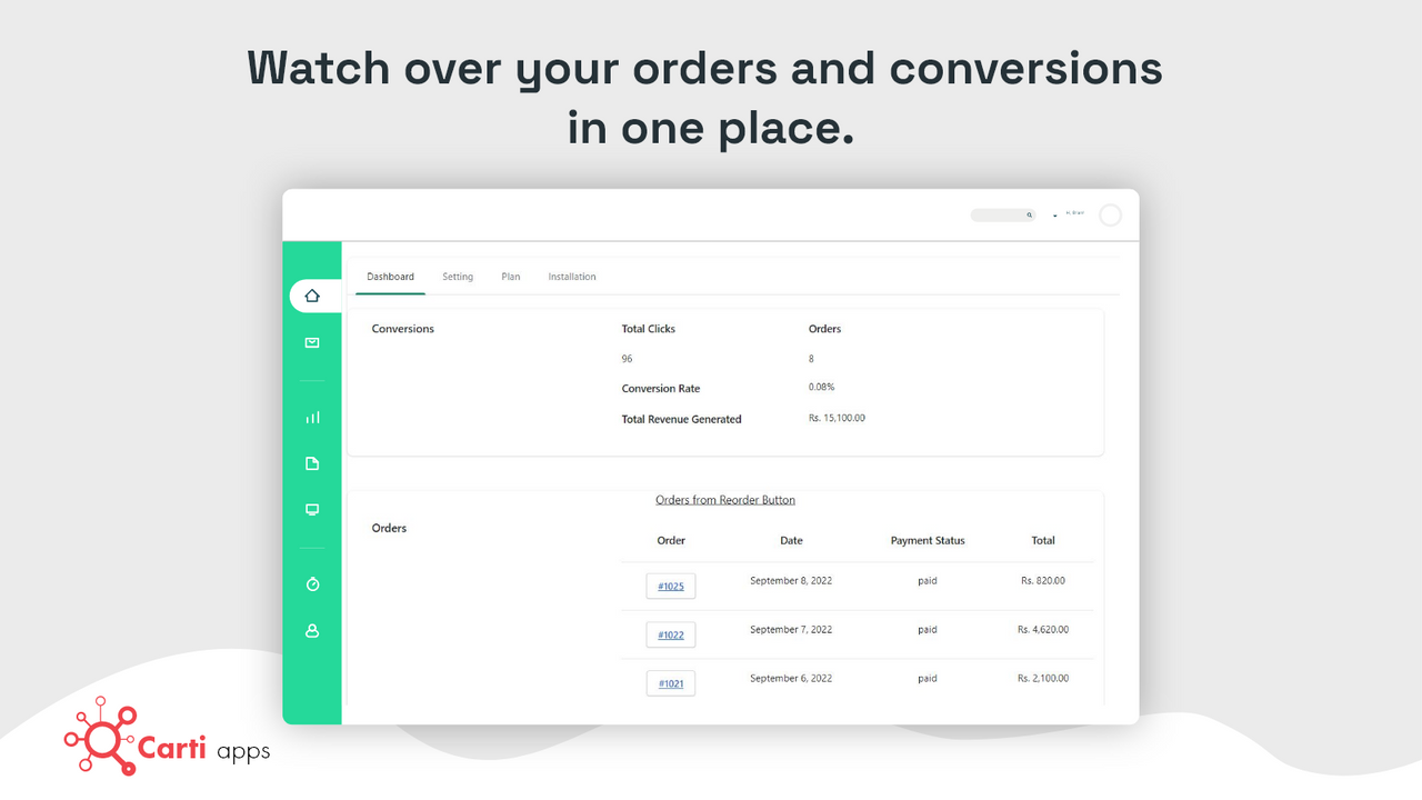 Reorder Master ‑ Repeat Orders, shopify app