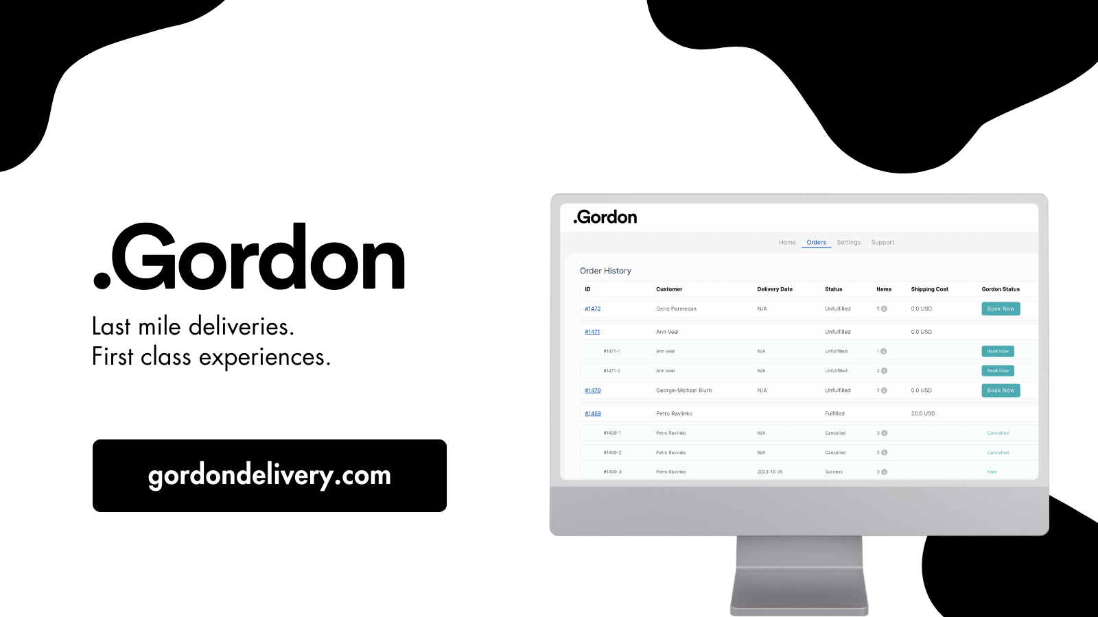 Gordon Delivery Integration