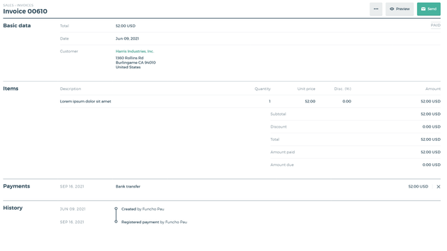 Issue tax receipts in any language or currency