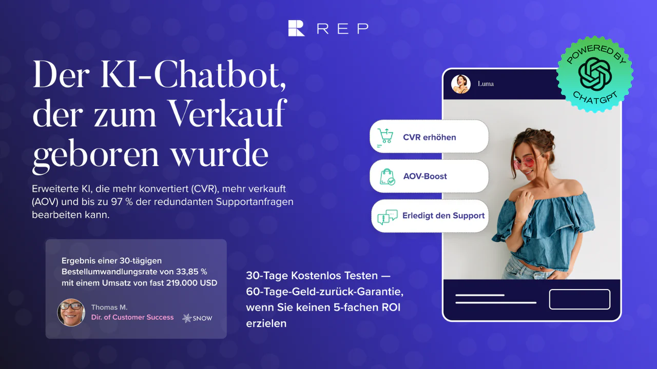 Der KI-Chatbot, der zum Verkauf geboren wurde