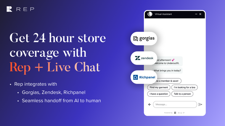 Rep AI: ChatGPT Sales Chatbot Screenshot