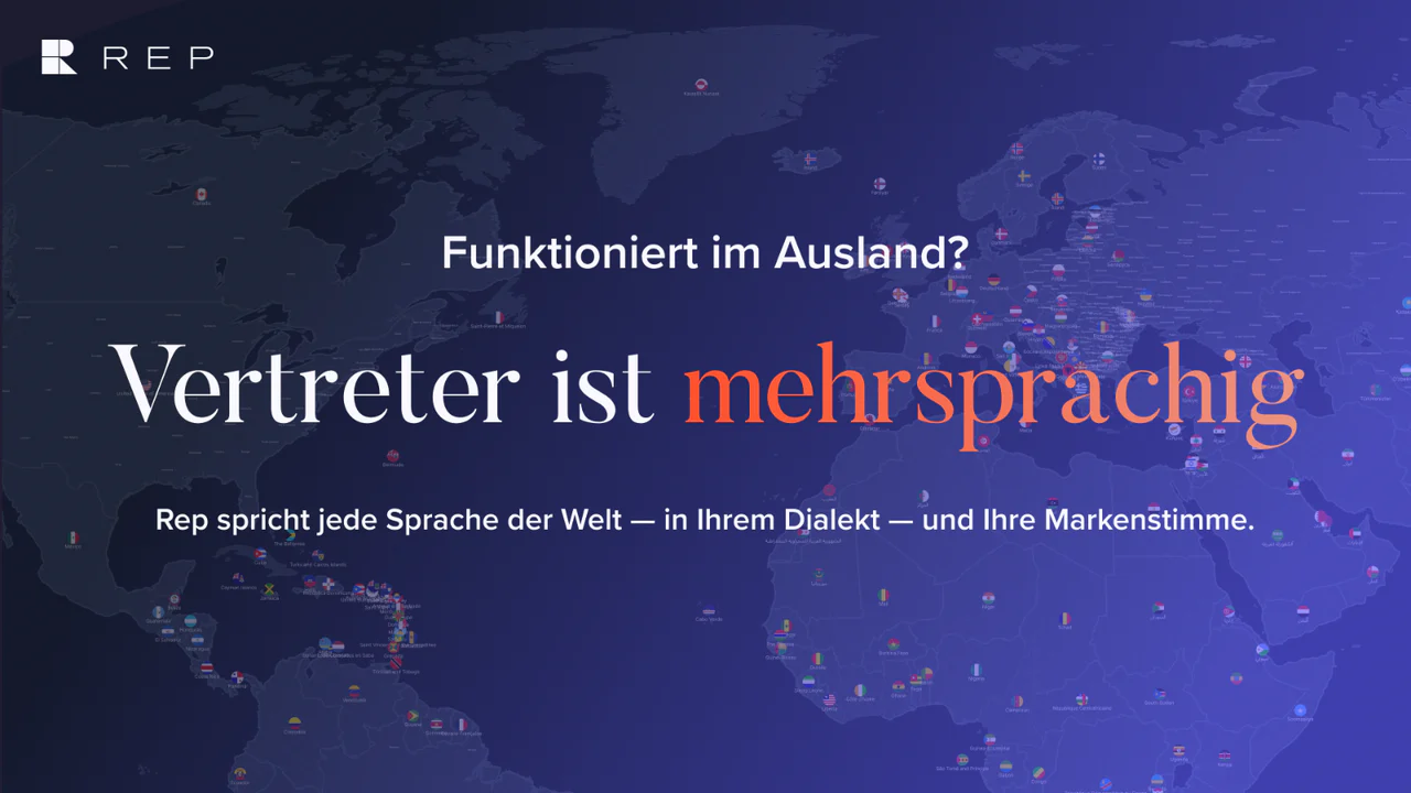 Vertreter ist mehrsprachig