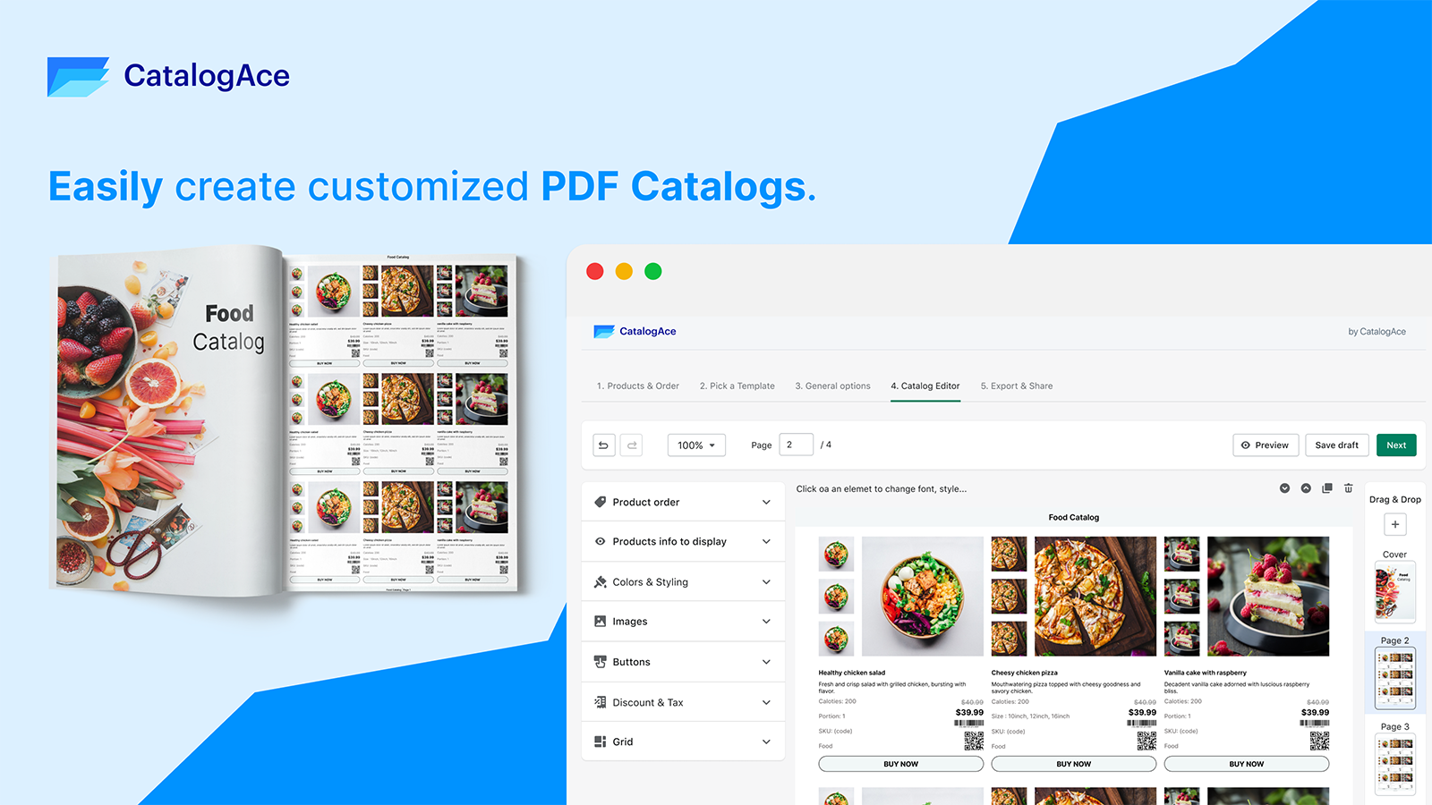 Ace Catalog Maker: PDF Catalog Screenshot