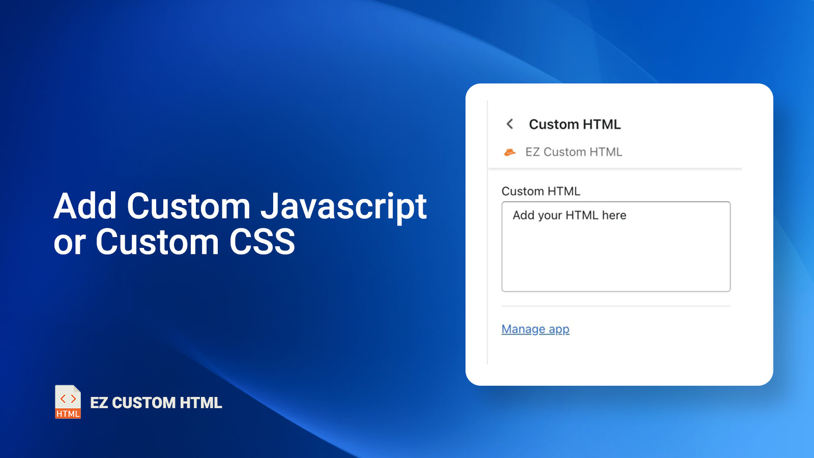 EZ Custom HTML Screenshot