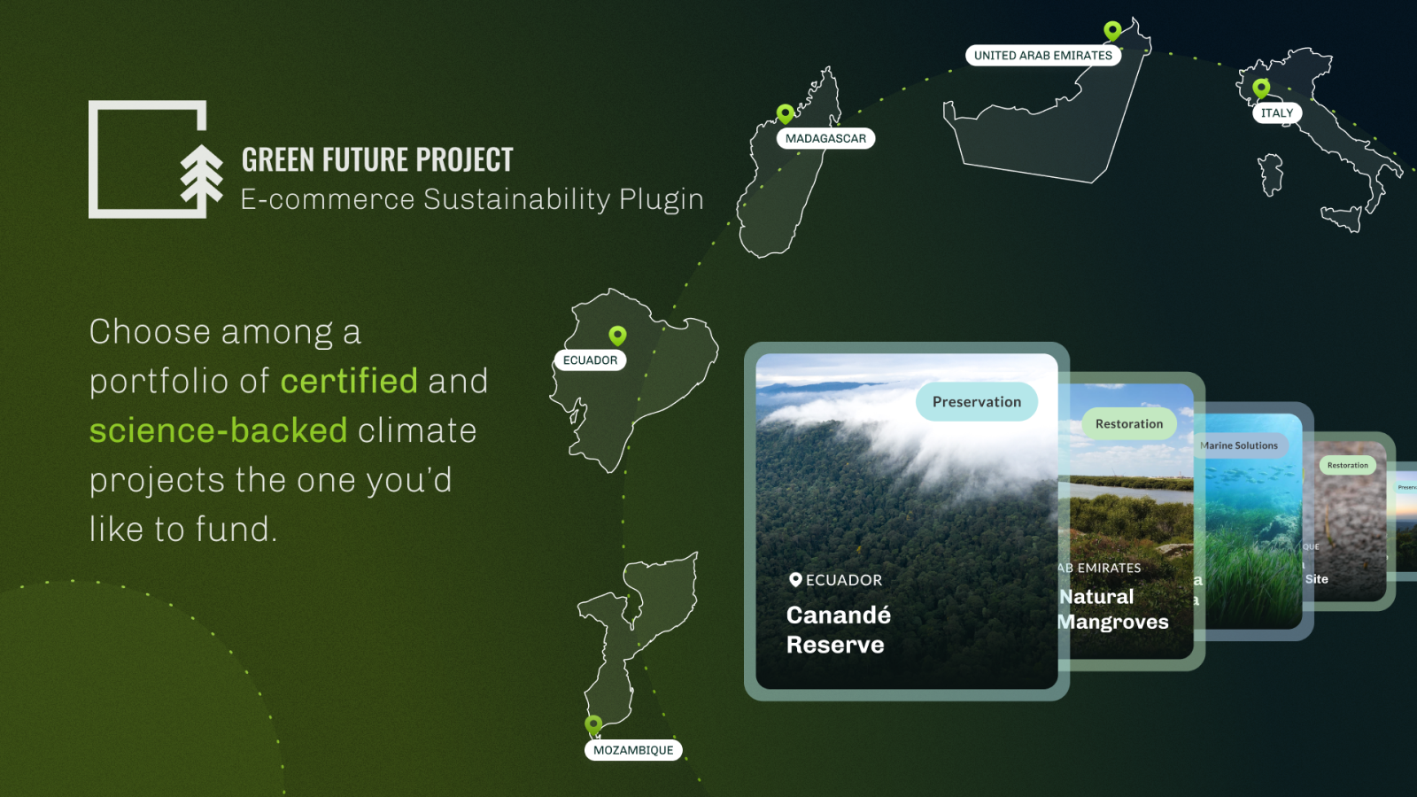 GFP Sustainability App Screenshot