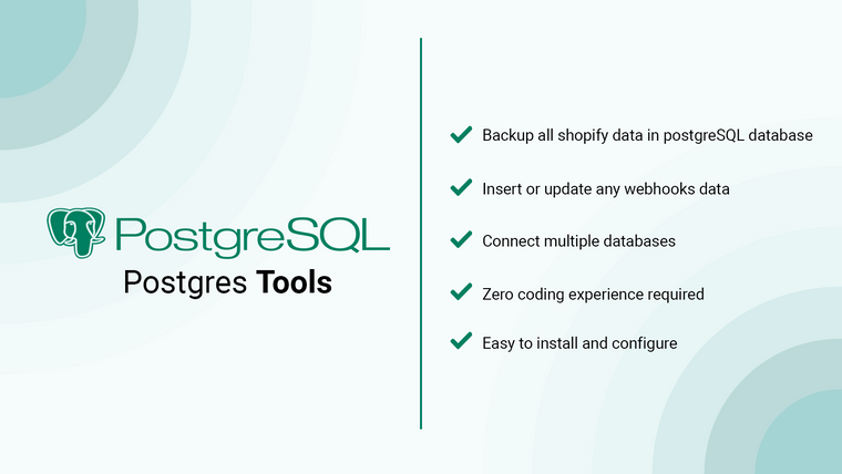 Postgres Tools Screenshot