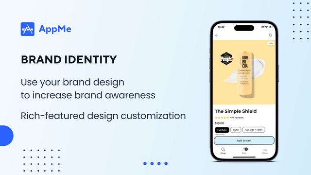 Identité de marque AppMe