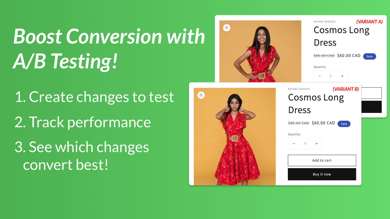 Boostez la conversion avec les tests A/B!