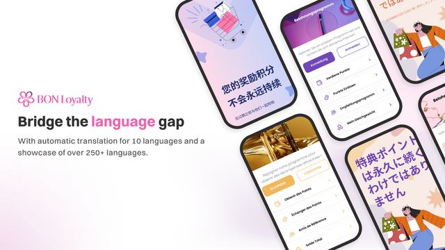 BON Loyalty: App de fidelización Shopify con múltiples idiomas