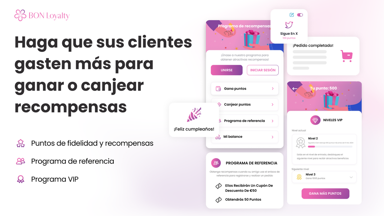 Incentivos para gastar más: puntos y recompensas