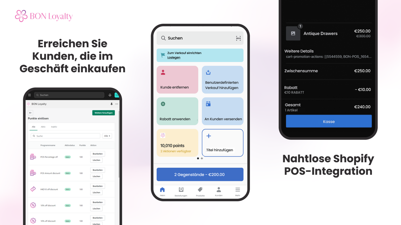Nahtlose Shopify-Kassenintegration