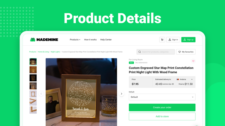 MadeMine: Easy Dropshipping Screenshot