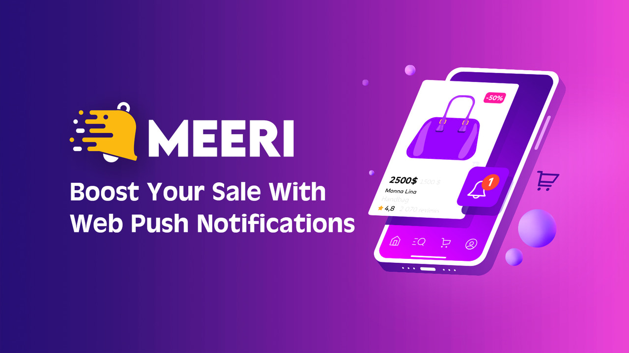 Meeri: Push Notifications Screenshot