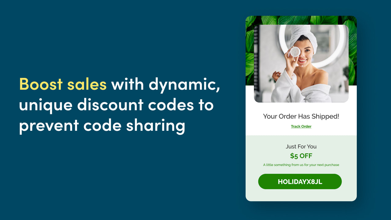 Boost sales with dynamic discounts