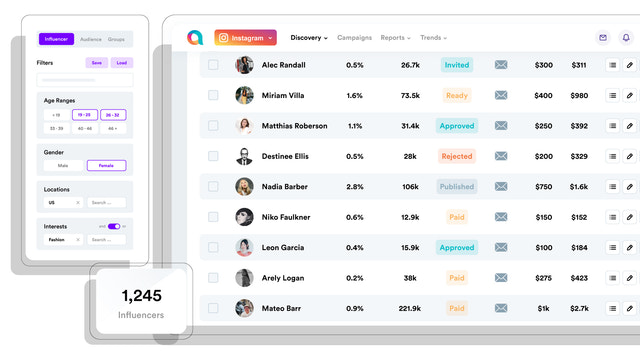 Analyse influencer audience and detect fake followers